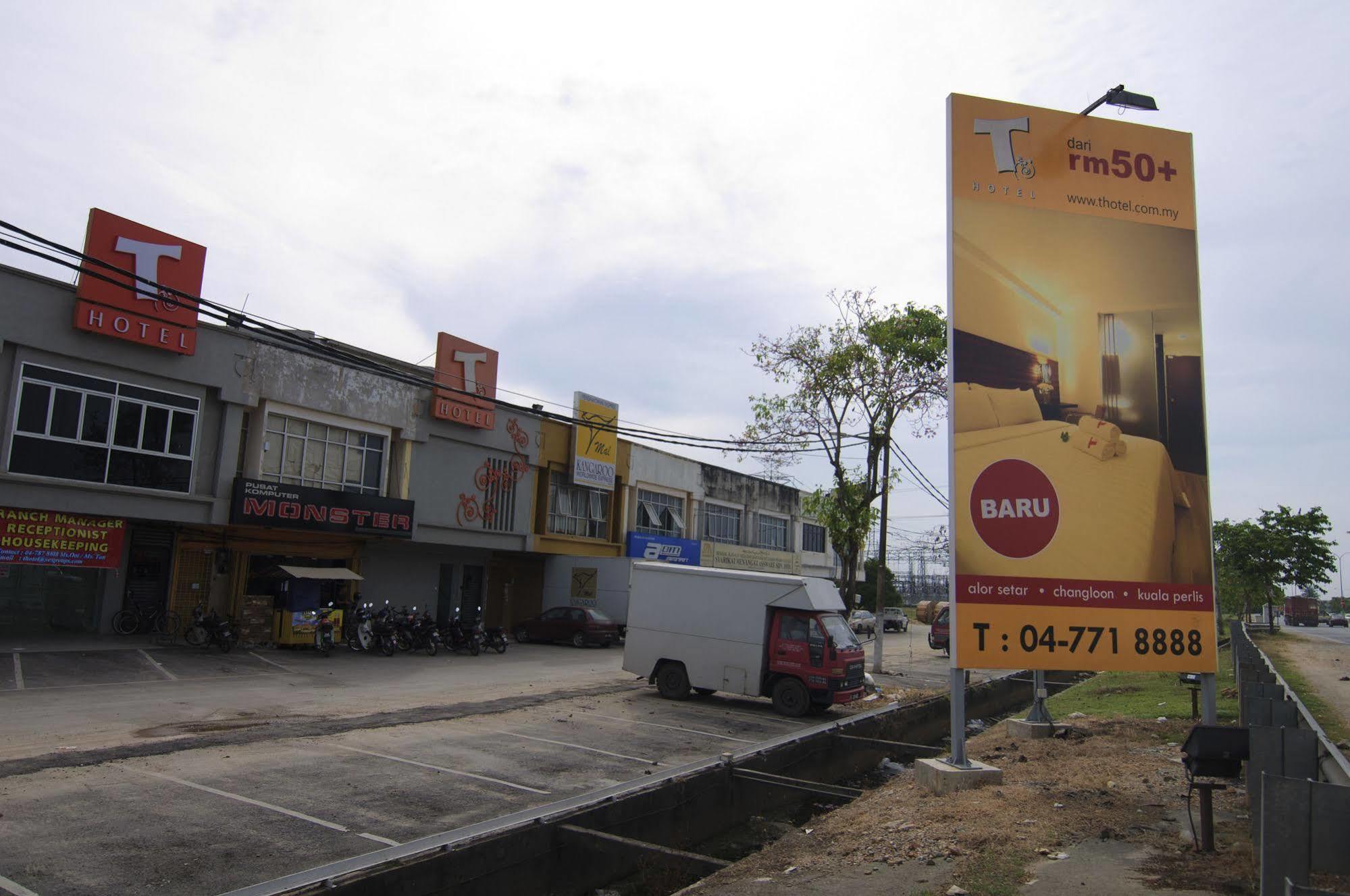 T Hotel Tandop Alor Setar Exterior foto